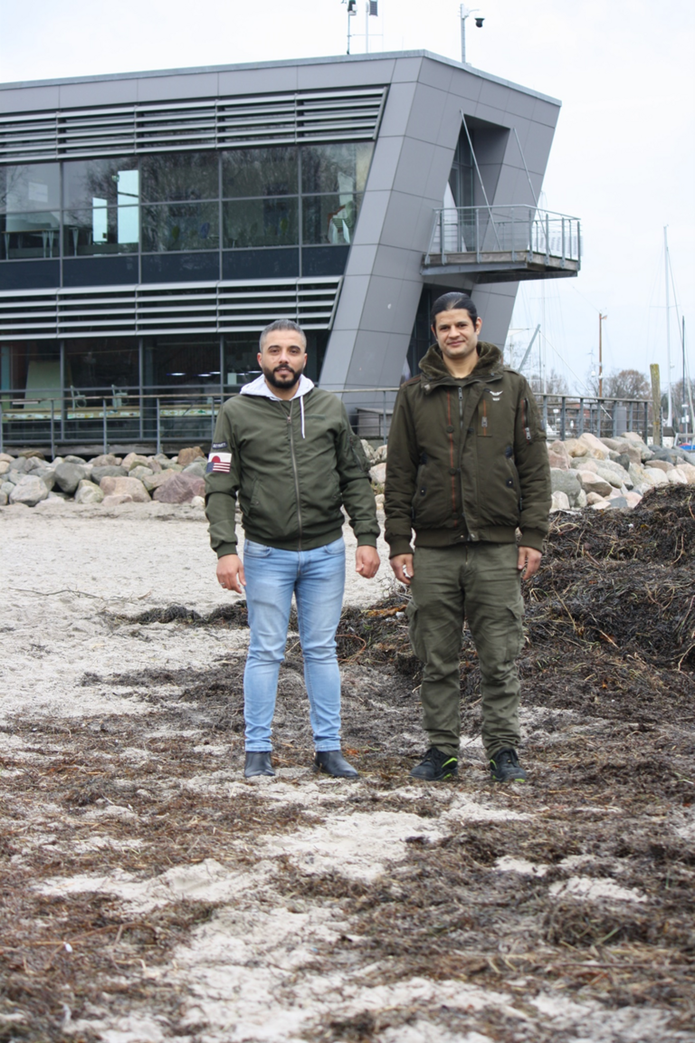 Flut in Eckernförde: Geflüchtete helfen spontan