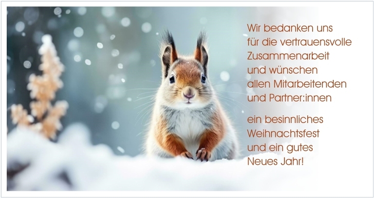 Danke für die Zusammenarbeit!