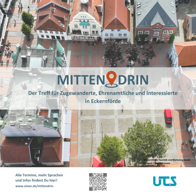 Die Zuwanderungsbehörde kommt für Eure Fragen nach Eckernförde!